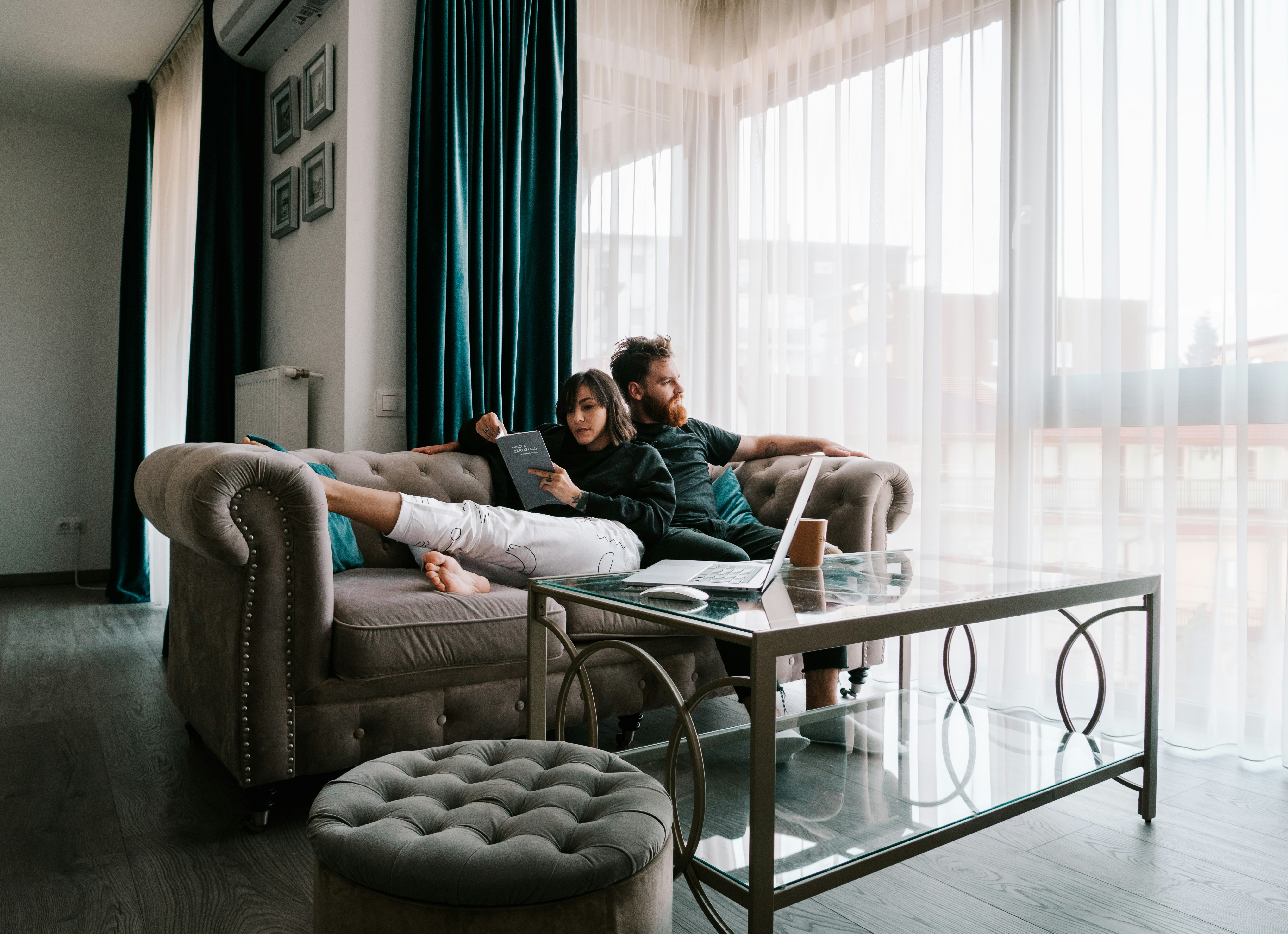 couple at home